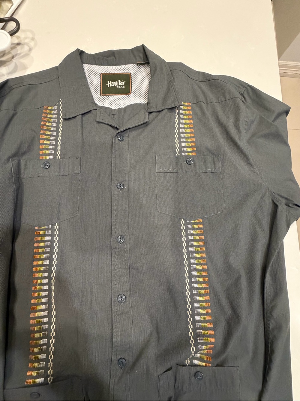 Howler Brothers Gray Men's Blazer Jacket